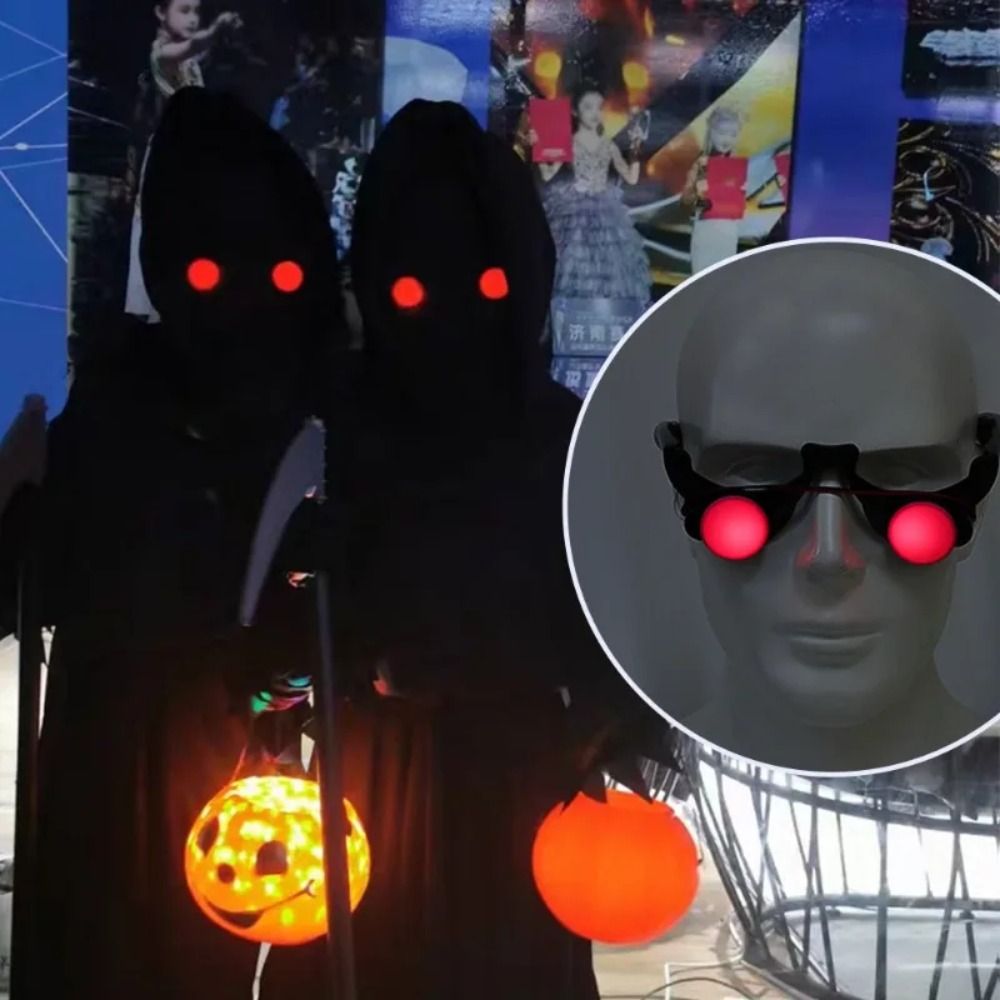 Glow In The Dark Party Glasses - E9 Occhiali da Halloween con Occhi