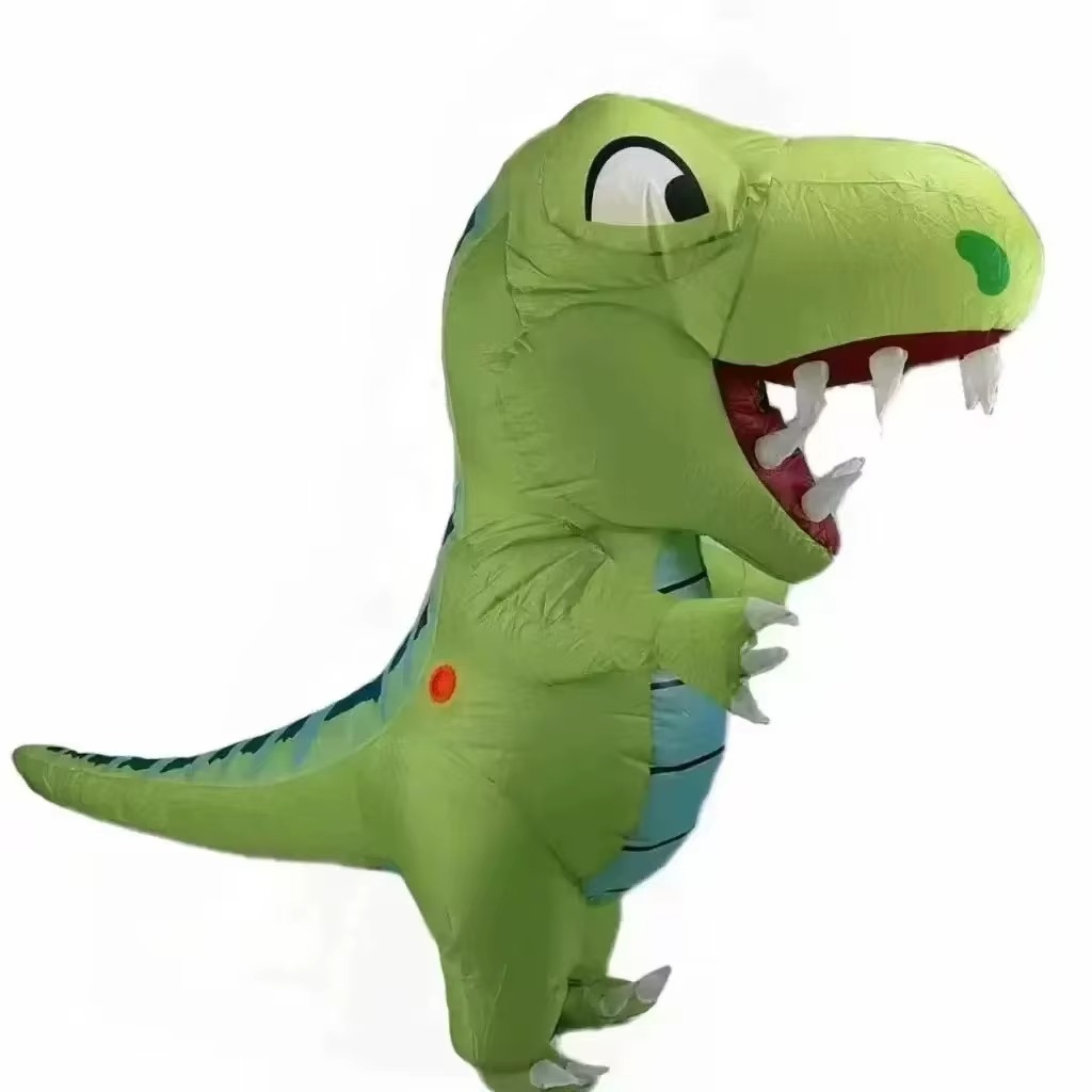 Costumes - Costume gonfiabile da dinosauro con testa