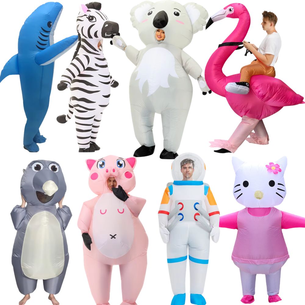 Inflatable Dinosaur Costume Adult - Costumi Gonfiabili di Animali Popolari, Abiti