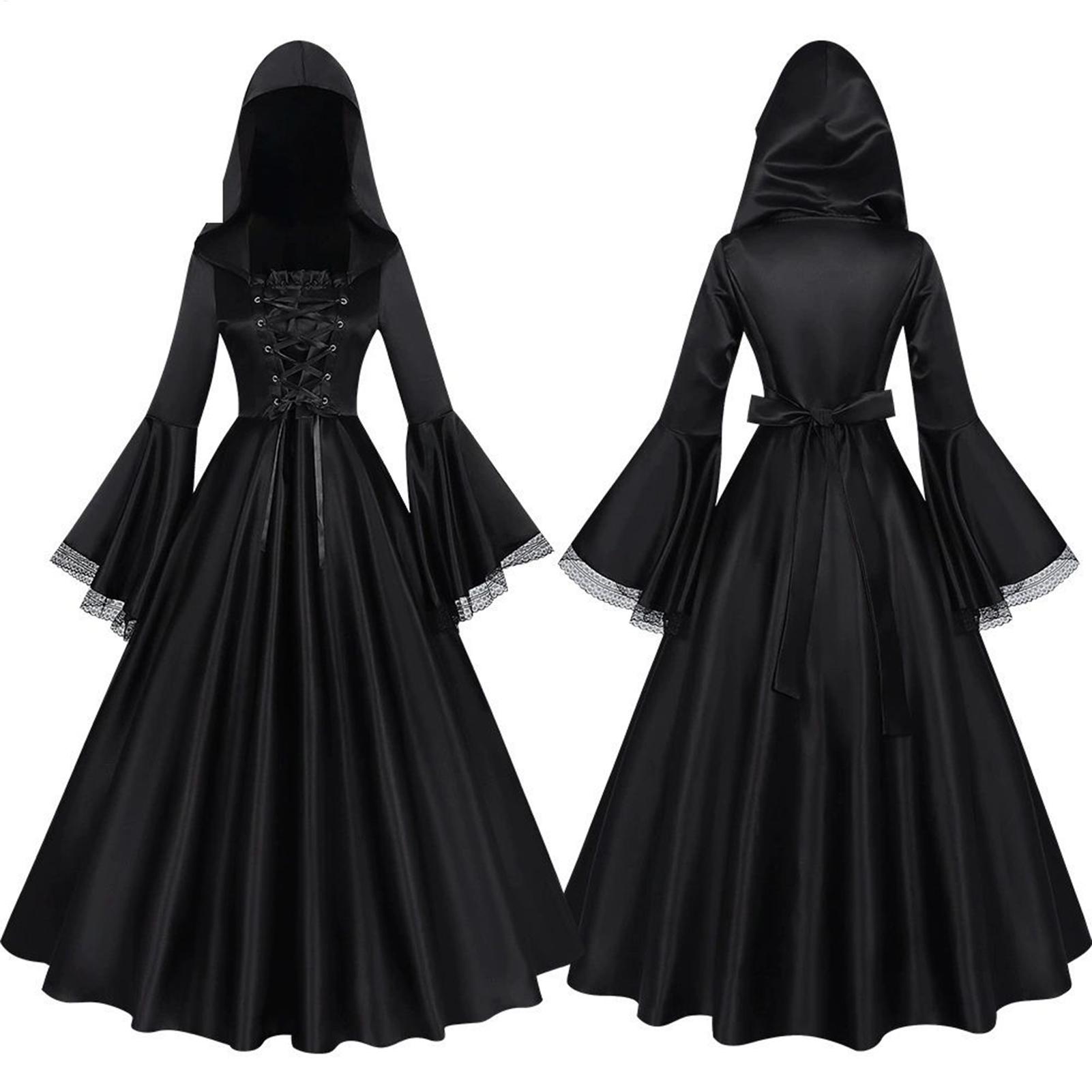 Costume da Strega di Halloween - Medieval Renaissance Dress Women recensione e prezzo