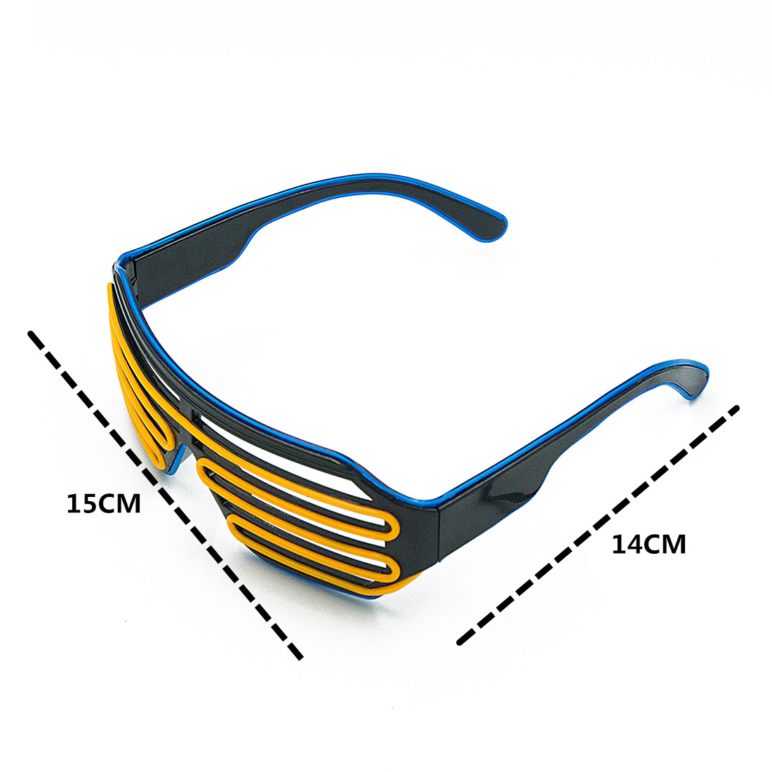 Occhiali luminosi LED Gafas Lu - Glow In The Dark Party Glasses recensione e prezzo