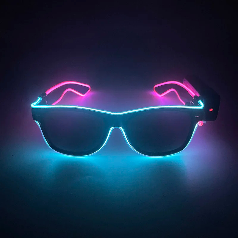 Nuovi occhiali luminosi a LED  - Glow In The Dark Party Glasses recensione e prezzo