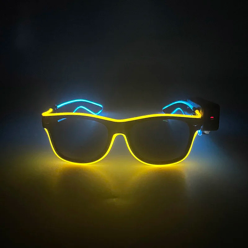 Nuovi occhiali luminosi a LED  - Glow In The Dark Party Glasses recensione e prezzo