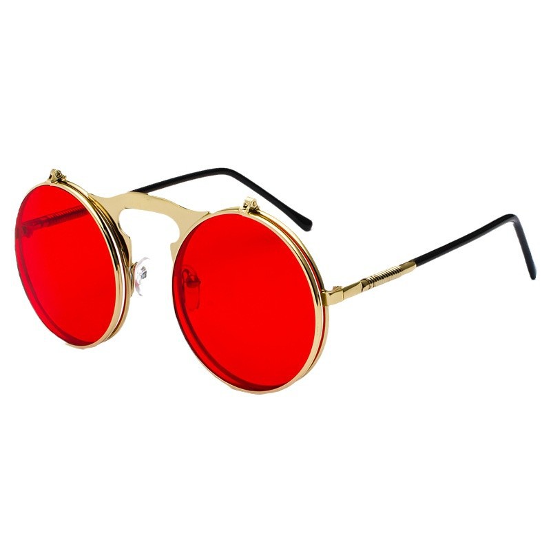 Occhiali da Sole Rotondi Rossi - Glow In The Dark Party Glasses recensione e prezzo