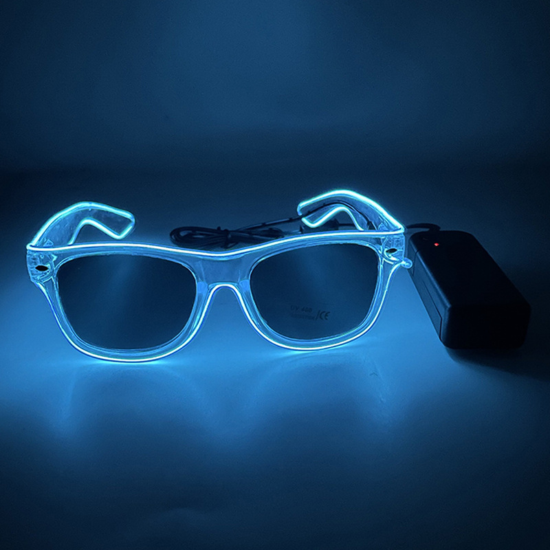 NUOVI occhiali a LED luci fest - Glow In The Dark Party Glasses recensione e prezzo