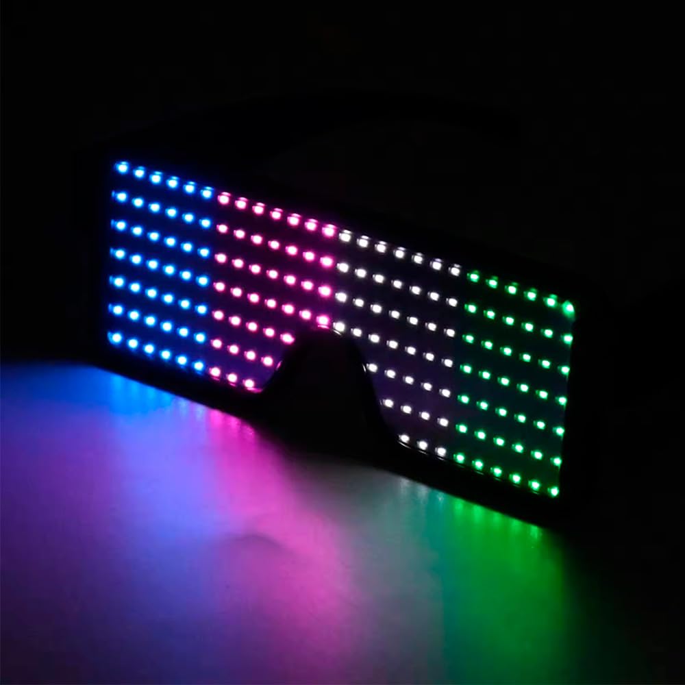 Occhiali a LED illuminano occh - Glow In The Dark Party Glasses recensione e prezzo