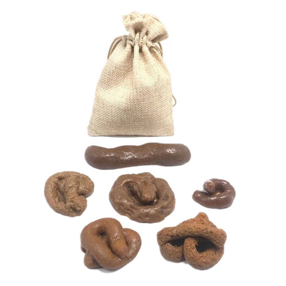 6 pezzi scherzo giocattoli ing - Fake Poop Gag Gift recensione e prezzo