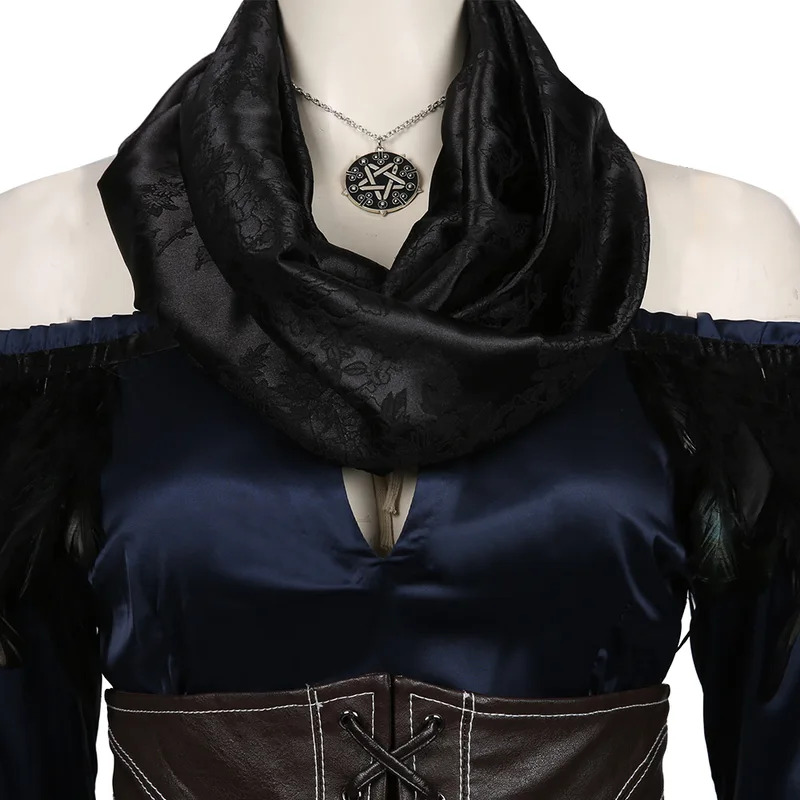 Yennefer Cosplay Fantasia Cost - Medieval Renaissance Dress Women recensione e prezzo