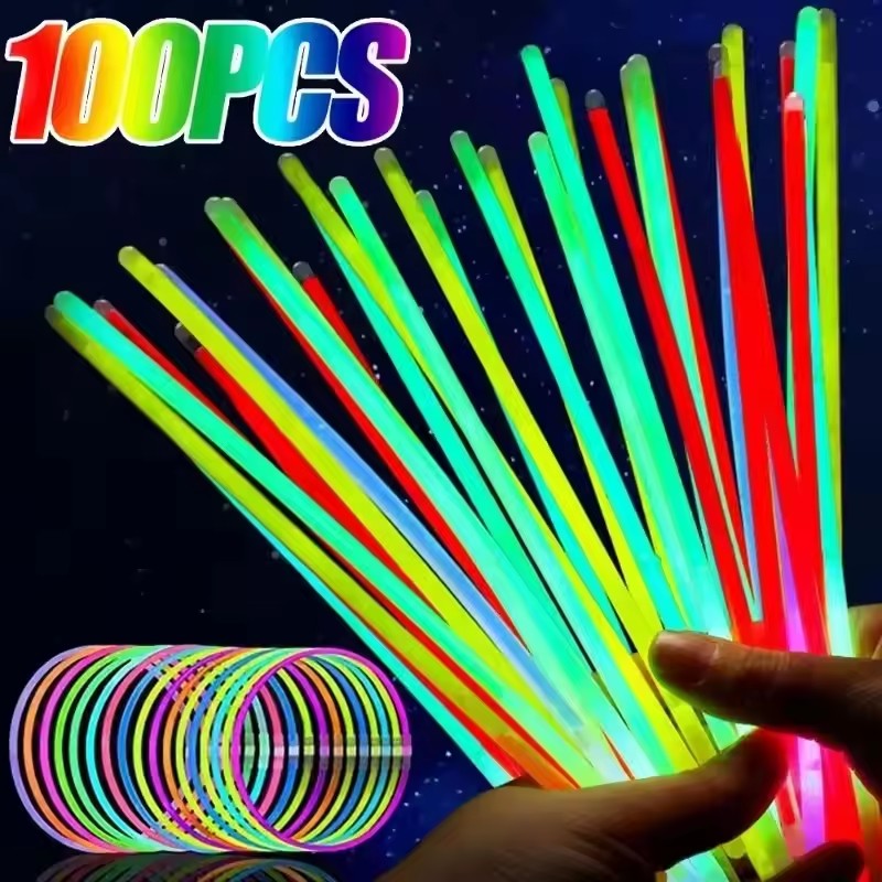 50/100 pz Bastoni di Fluoresce - Glow In The Dark Party Glasses recensione e prezzo