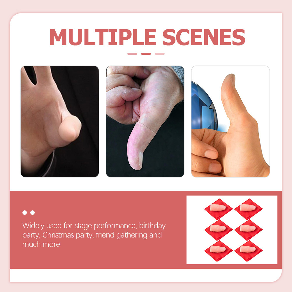 Set di 6 Accessori per Trucchi - Thumb Tip Magic Trick Set recensione e prezzo