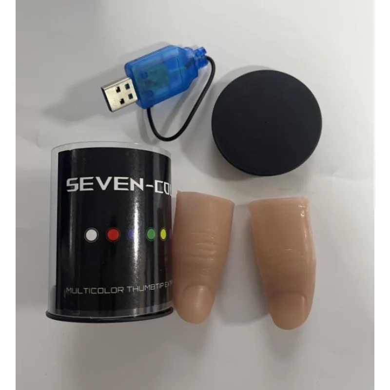 Sette colori Luce a LED Sugger - Thumb Tip Magic Trick Set recensione e prezzo