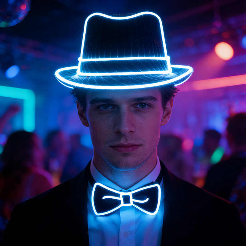 Regalo da uomo Neon EL Wire In - Glow In The Dark Party Glasses recensione e prezzo