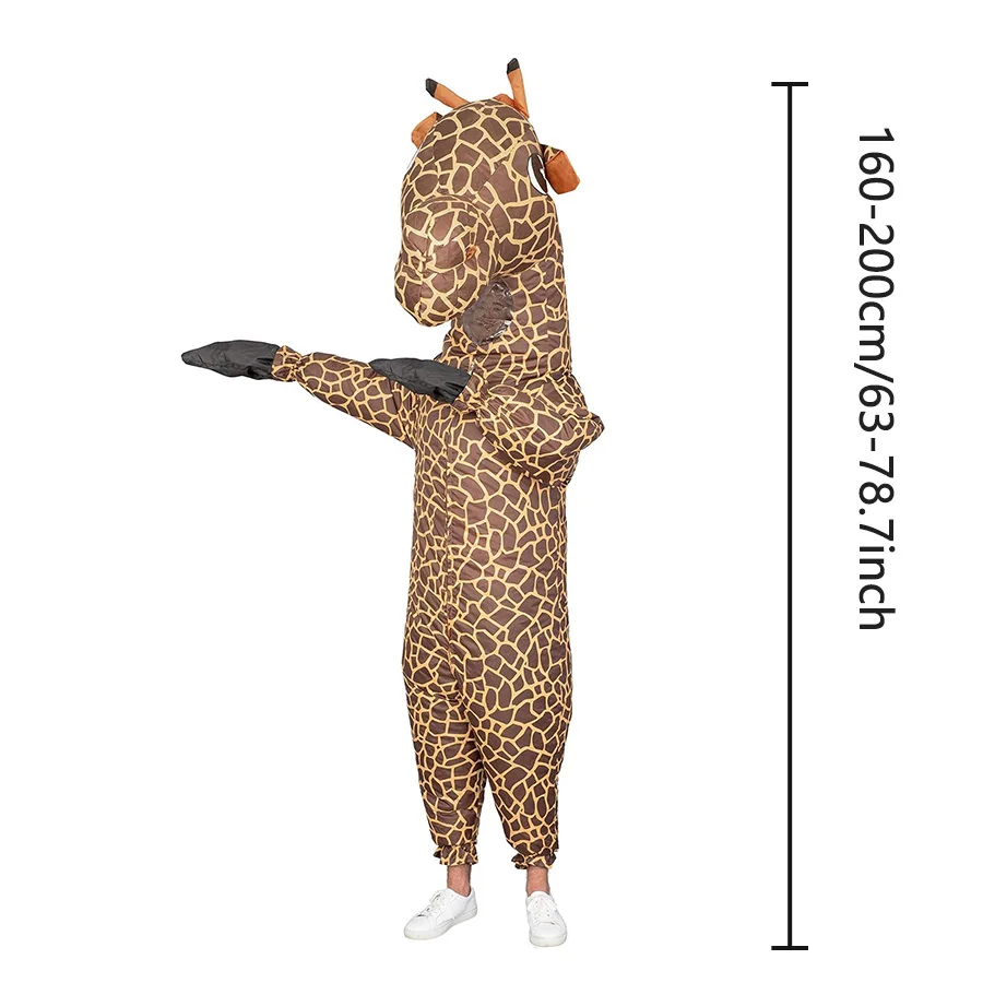 Tuta gonfiabile per giraffa un - Inflatable Dinosaur Costume Adult recensione e prezzo